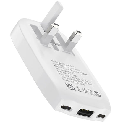 Trending Products 2025 New Arrivals Slim Fast Travel Chargers & Adapters, UK Folding Pin 65W Usb C Wall Charger for Smartphone